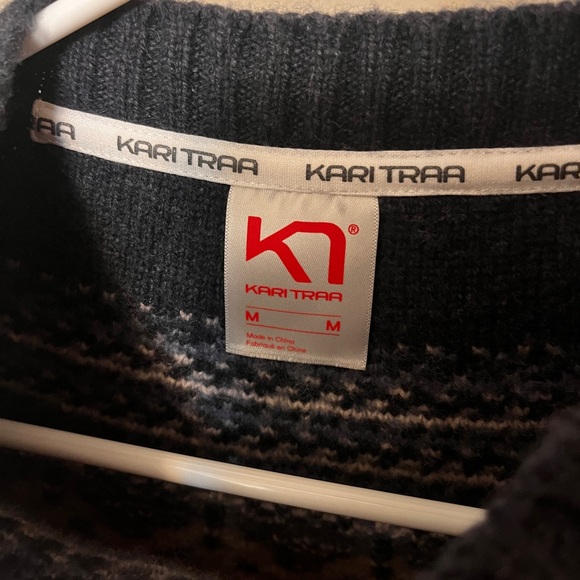 Kari Traa Sundve Knit Wood Sweater M - Picture 3 of 5